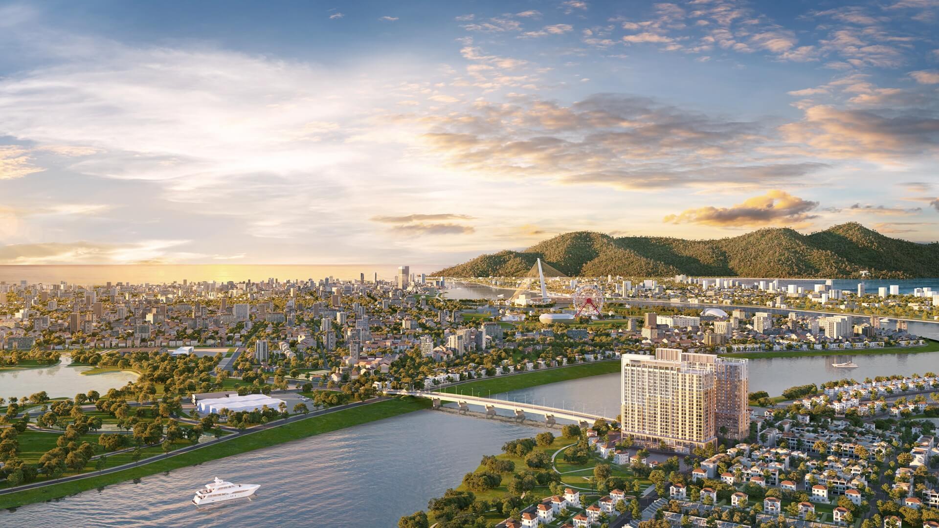 PENTHOUSE SPANA CHỈ 5 TỶ SỞ HỮU TẦM VIEW SÔNG HÀN - PHÁO HOA TUYỆT TÁC