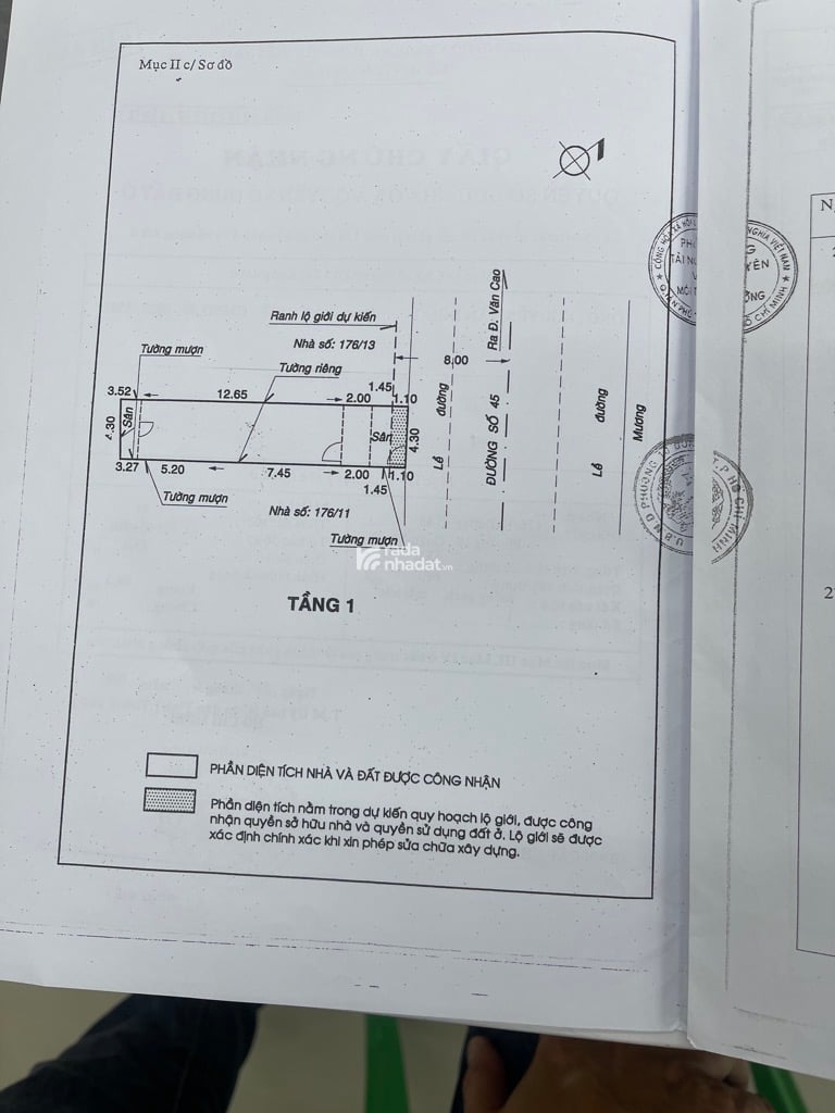 MẶT TIỀN KINH DOANH NGAY VƯỜN LÀI - CHỢ TÂN HƯƠNG  - 90M2 - NGANG 4.3 - 11 TỶ 500