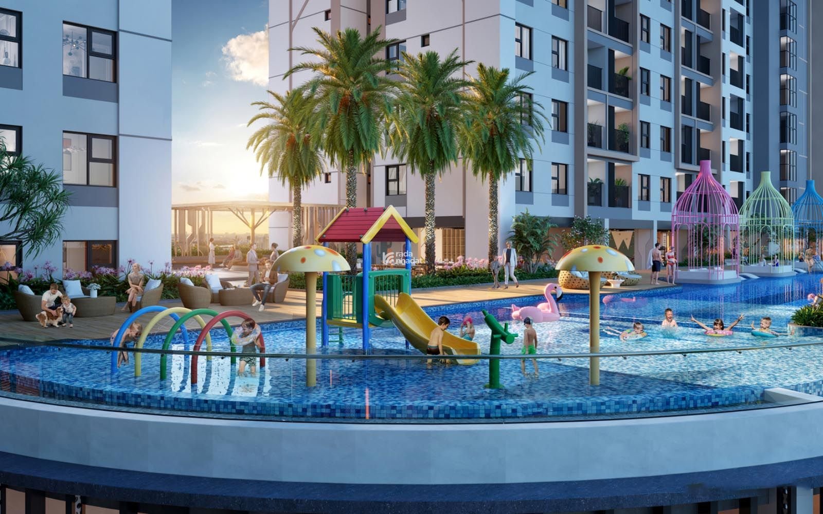 Cho thuê CH Privia Khang Điền (Miễn phí Qlý): (1PN/51m2-7.5tr);(2PN/68m2-8,5tr); (3PN/83m2-11tr)