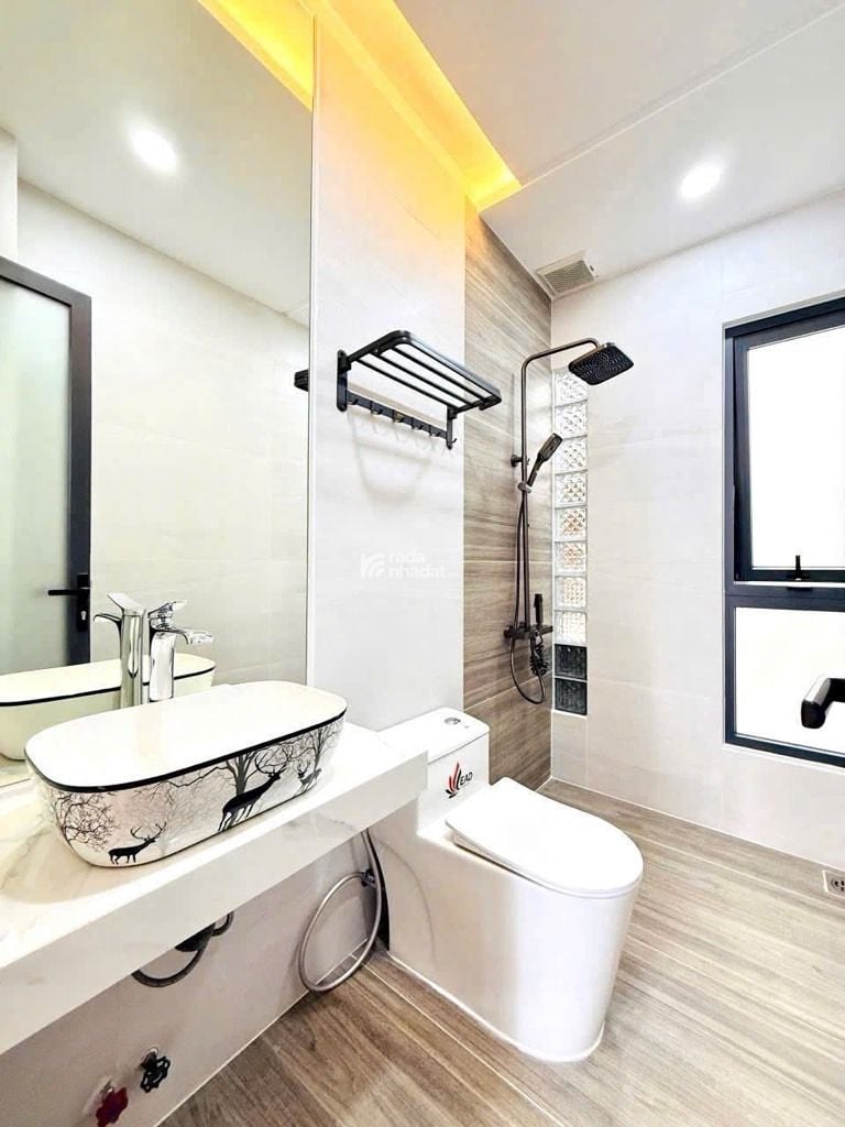 Bán nhà ôtô ngủ trong nhà - 77m2 - thang máy - 5 tầng, Nguyễn Tư Giản Gò Vấp, 13 tỷ bé