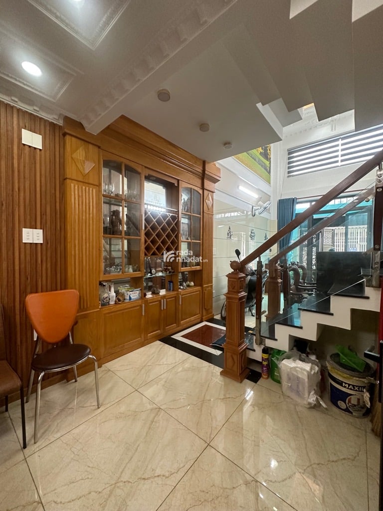 NHÀ ĐẸP BÌNH TÂN 5 TẦNG BTCT 54M2 5.X TỶ 4PN HẺM XE TẢI 6M SÁT MẶT TIỀN 