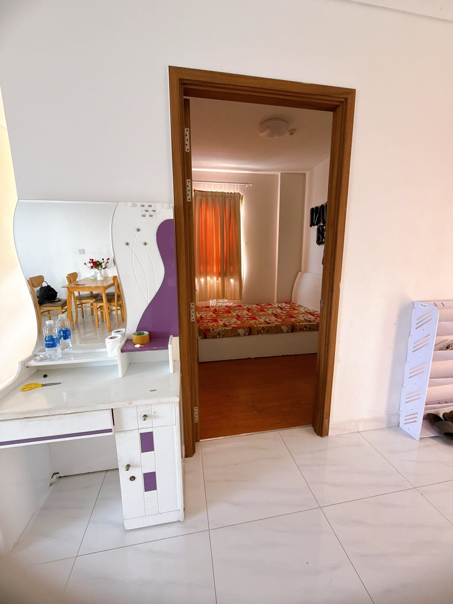 Bán nhanh căn hộ fulll nội thất giá chỉ 1.5 tỷ tại chung cư D - Vela Q7, 69m2, view sông, 2PN-2WC