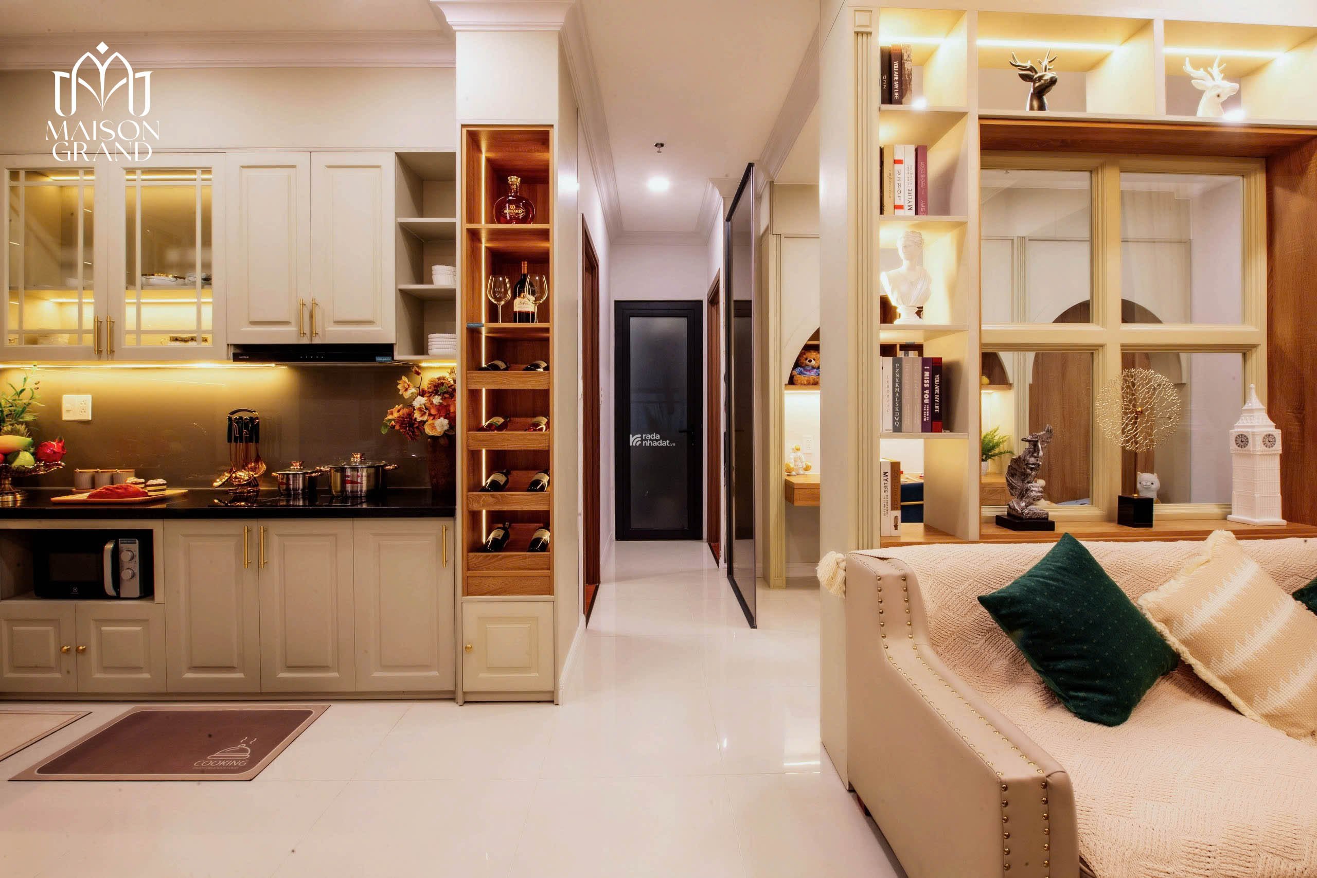  Siêu hót căn hộ tặng nội thất tại Maison Grand 
