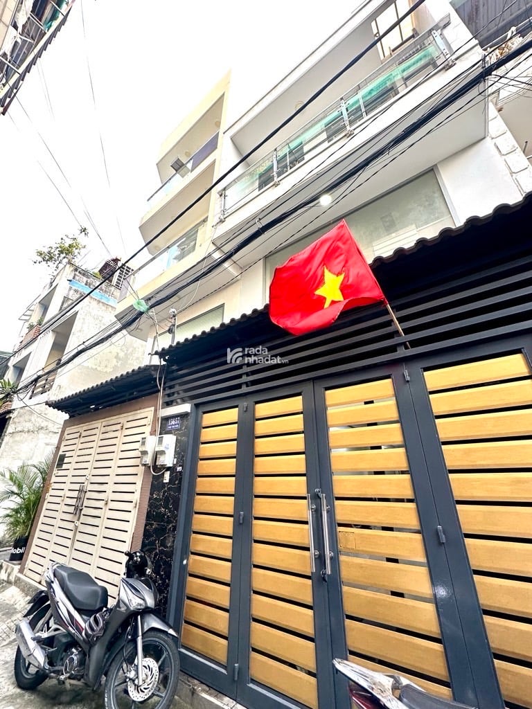 PHÚ THỌ HOÀ -TÂN PHÚ - HẺM TRƯỚC NHÀ 4M- 3 LẦU-DT:4.5*11.5M-5 TỶ 9