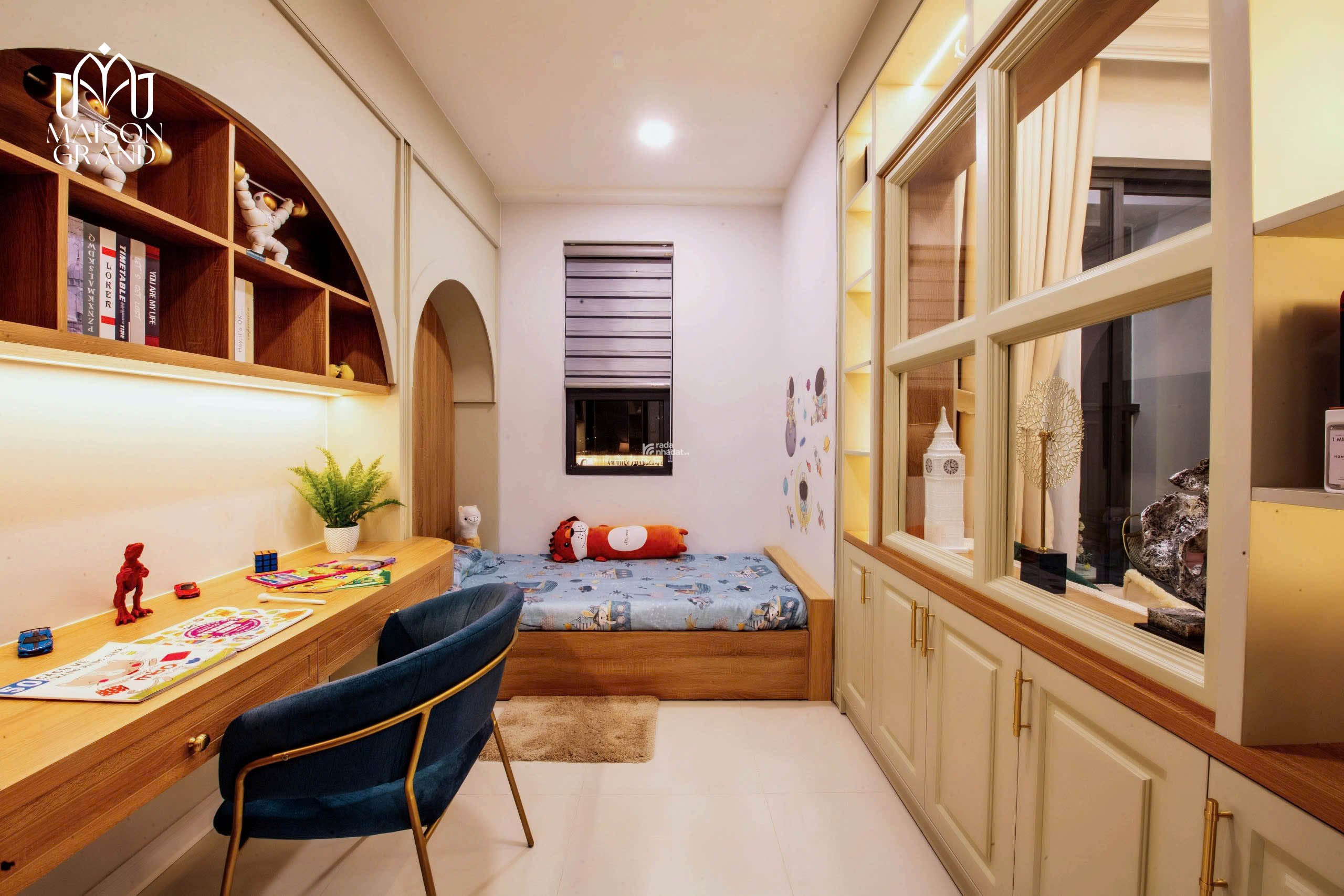 Với 50% có thể sở hữu căn hộ Full nội thất Nhật Bản cao cấp chỉ có thể ở Maison Grand Phú Mỹ 