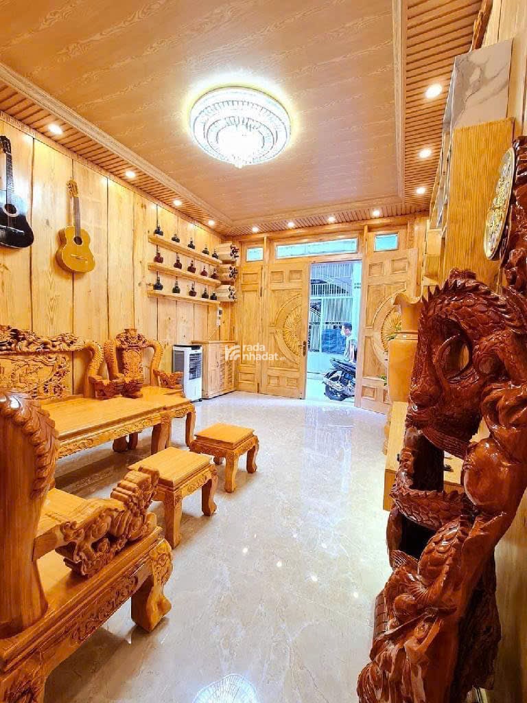 Siêu Phẩm Gỗ Tự Nhiên Toàn Nhà 1 Trệt 1 Lầu Đường Số 2 P 16 Quận Gò Vấp