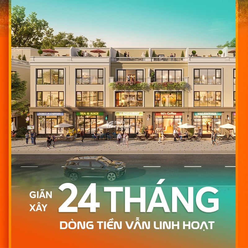 THANH TOÁN GIÃN XÂY 2 NĂM NHÀ PHỐ VINHOMES GREEN CITY