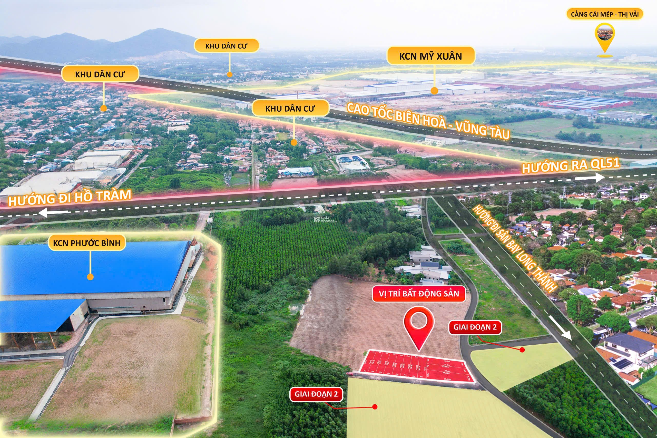 Bán đất Long Thành Đồng Nai, sổ hồng riêng, thổ cư, xây dựng tự do, sang tên ngay