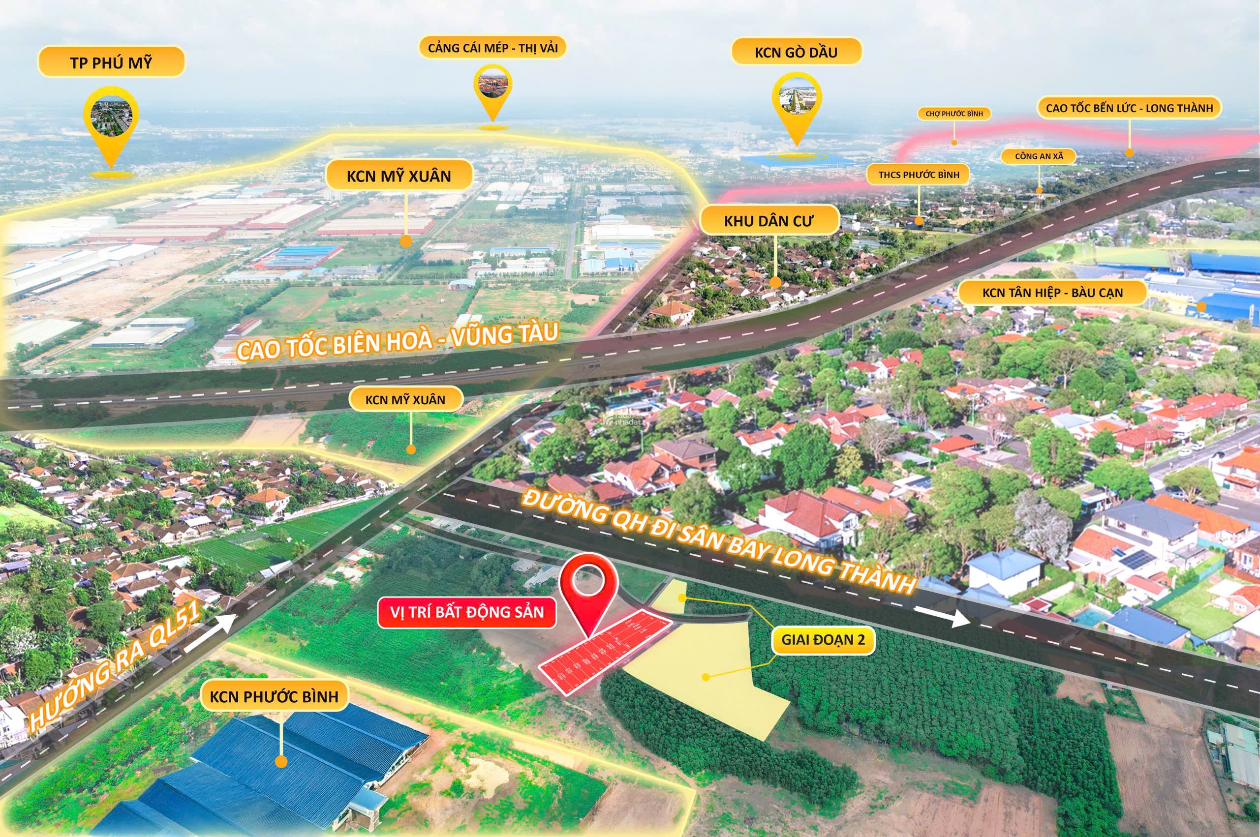 Bán đất Long Thành Đồng Nai, sổ hồng riêng, thổ cư, xây dựng tự do, sang tên ngay