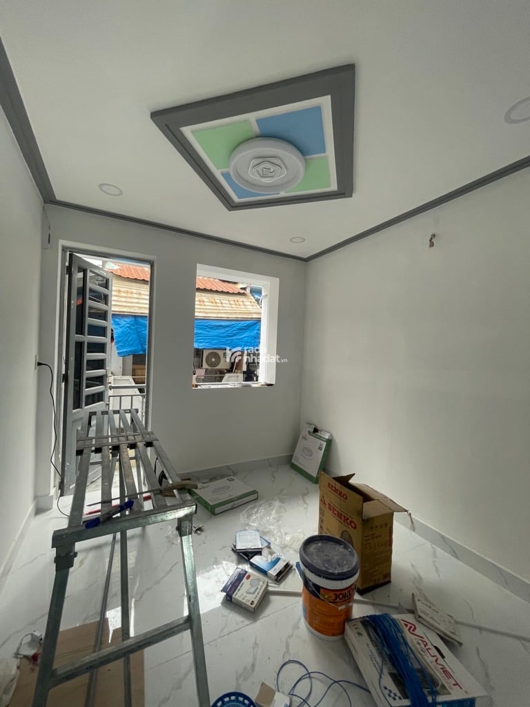 GIÁP QUẬN 6 - TÂN PHÚ NHÀ MỚI 2 TẦNG DTS 57,5m2,  GIÁP KHU TÊN LỬA 