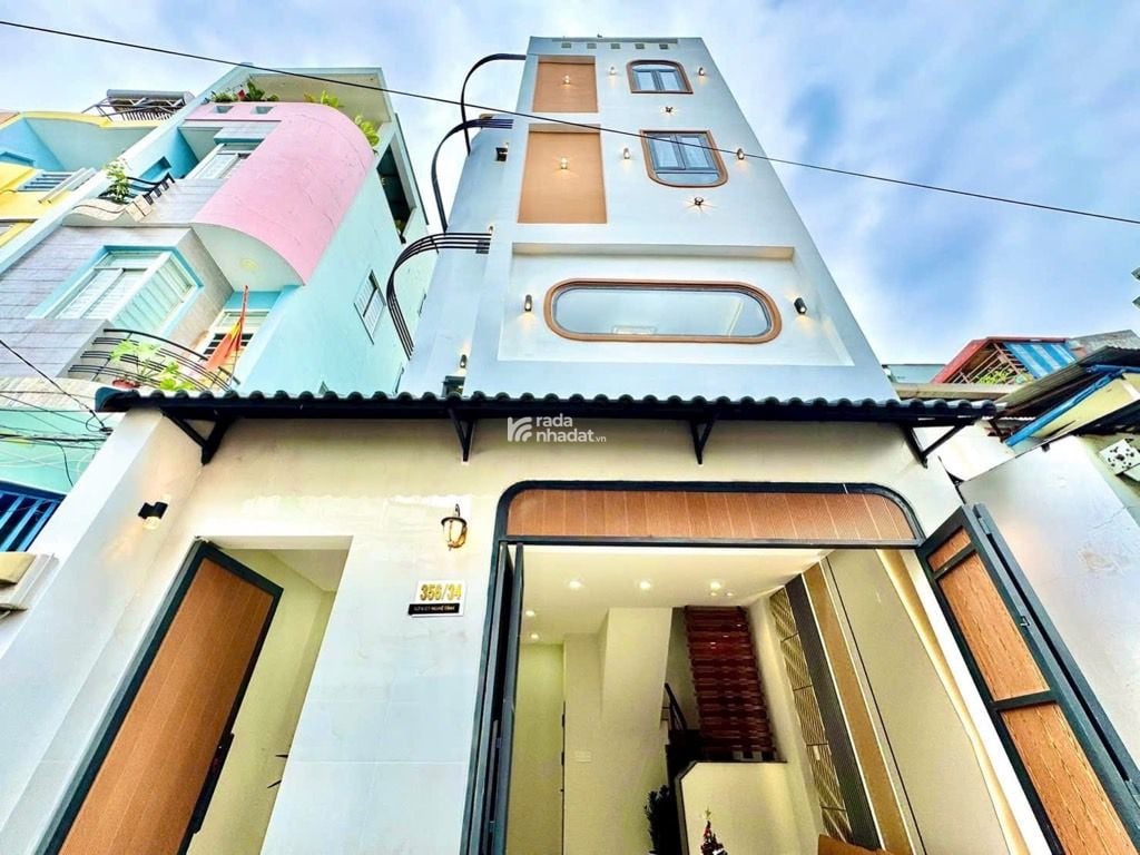 SÁT Q1. HẺM XE HƠI XÔ VIẾT NGHỆ TĨNH, BÌNH THẠNH, 36M2 MỚI Ở NGAY. GIẢM 350TR CHỈ 7.6T TL 