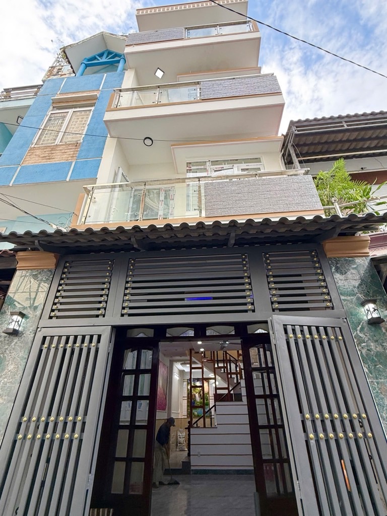  VỊ TRÍ ĐẸP - HẺM XE HƠI 5M VI VU - NHÀ 4 TẦNG KIÊN CỐ MỚI ĐẸP - 52M2 - NGAY MIẾU GÒ XOÀ