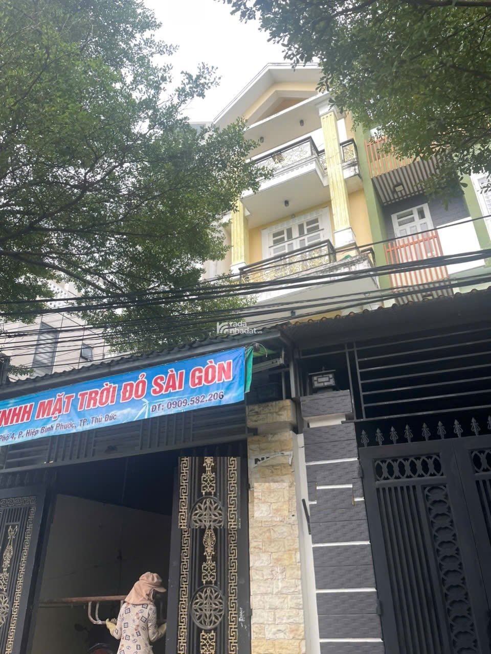 Cho thuê nhà P. Hiệp Bình Phước . Mặt Tiền KDC Hồng Long thông Quốc Lộ 13,Hiệp Bình