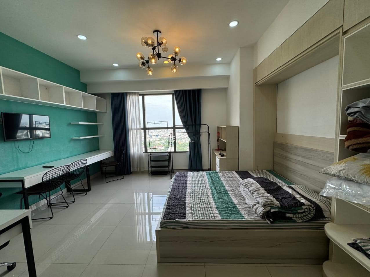 Cho Thuê Căn Hộ 1PN 1WC Full Nội Thất Mới Cực Sang, The Sun Avenue