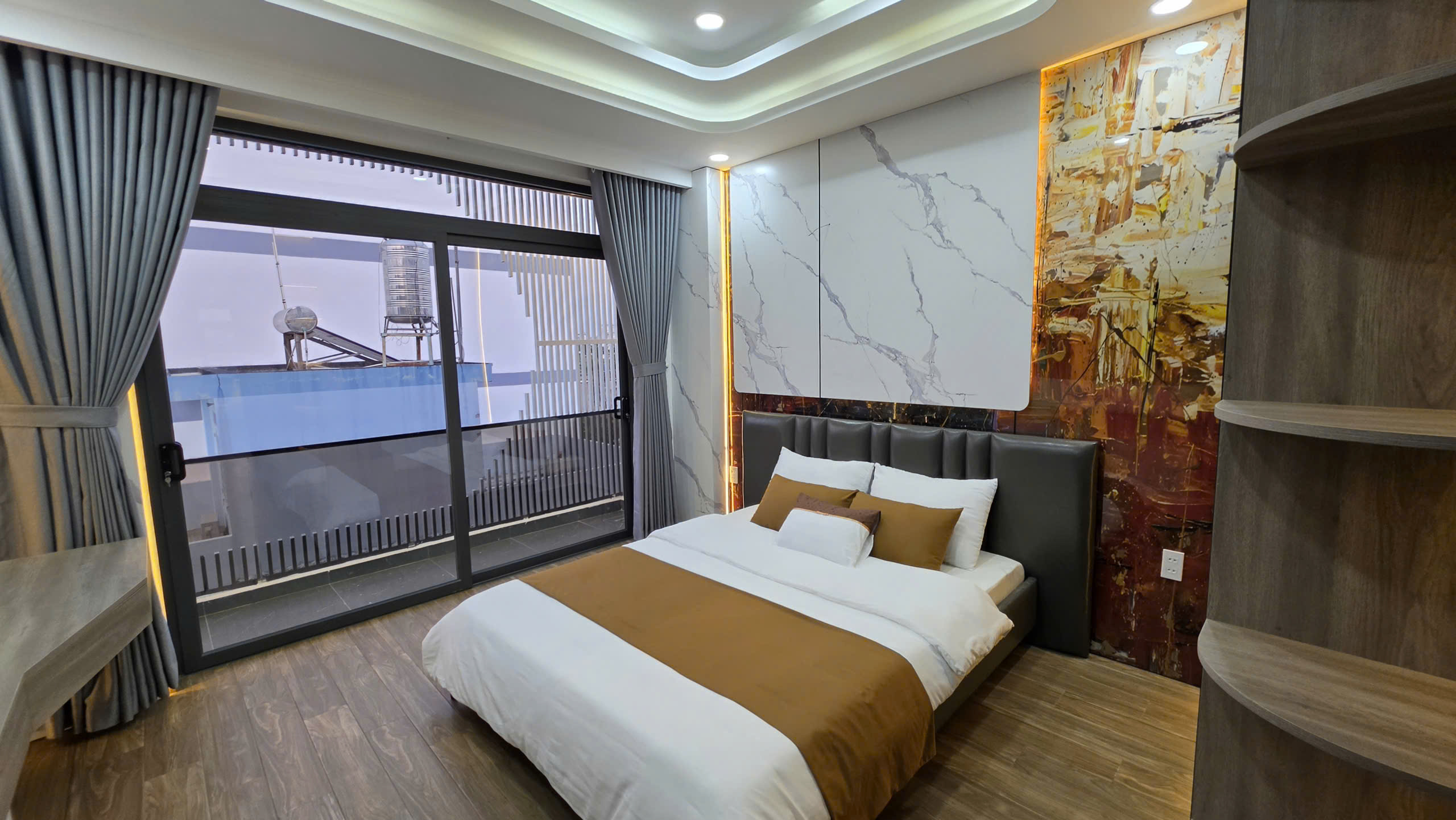 Nhà 5x15m Hà Huy Giáp Q12 - Full Nội Thất -Phòng Xông Hơi -SHR