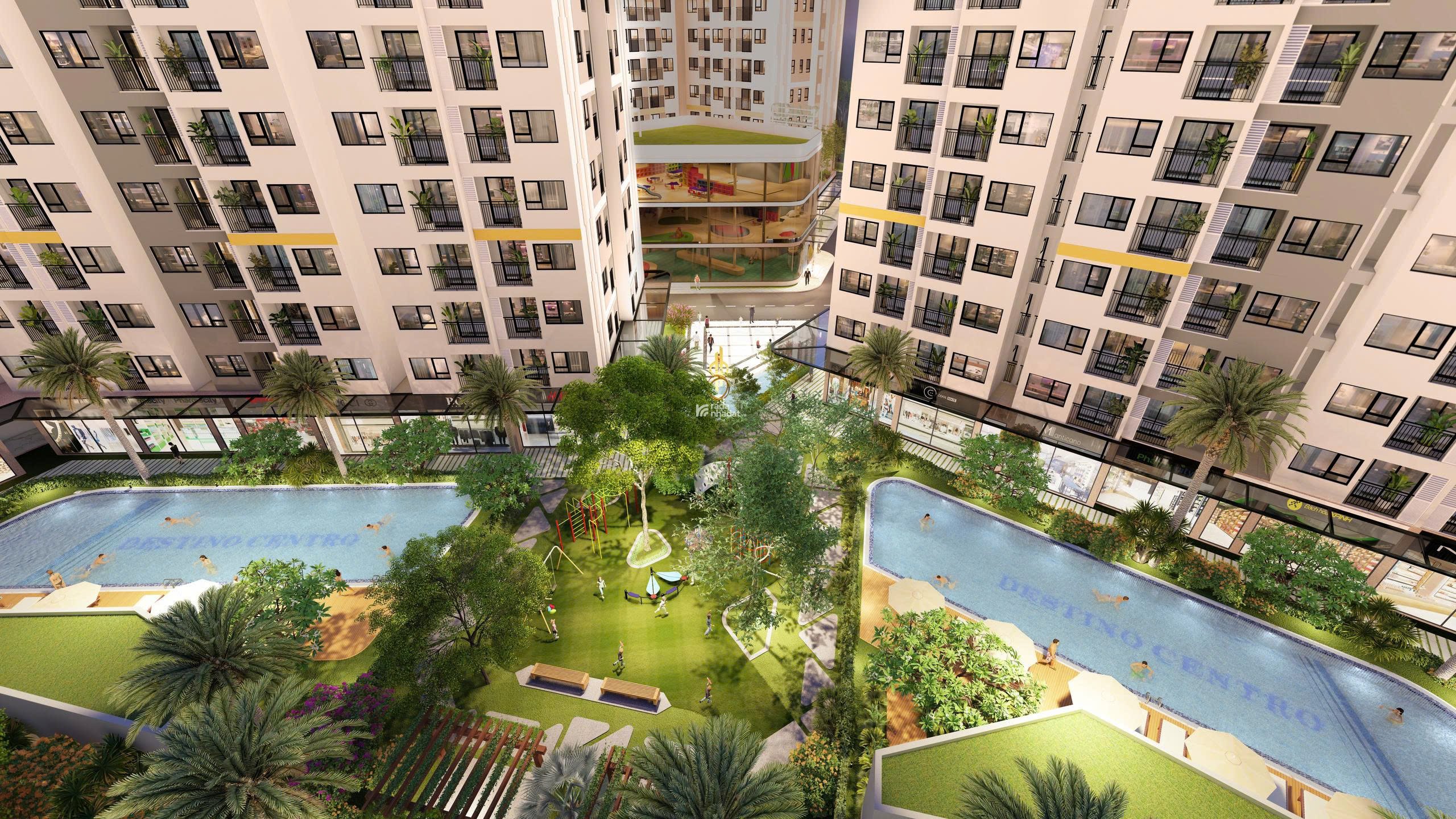 Bán căn hộ Destino 2PN/50m2. Giá 1,3x tỷ/SHR ngay chợ Bình Chánh. Trả 300 triệu nhận nhà ngay