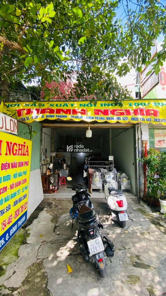 SIÊU PHẨM, MẶT TIỀN NGUYỄN XÍ, BÌNH THẠNH, DÒNG TIỀN 30TR MỖI THÁNG. GIẢM 650TR CHỈ 43.5T TL 