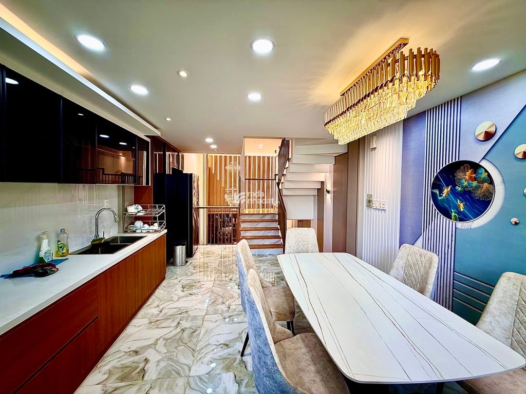 	NHÀ 5 TẦNG MỚI ĐẸP - FULL NỘI THẤT COZY - 4x14M, KHU CAO TẦNG ĐỒNG BỘ VIP, GÒ VẤP, 9.X TỶ 