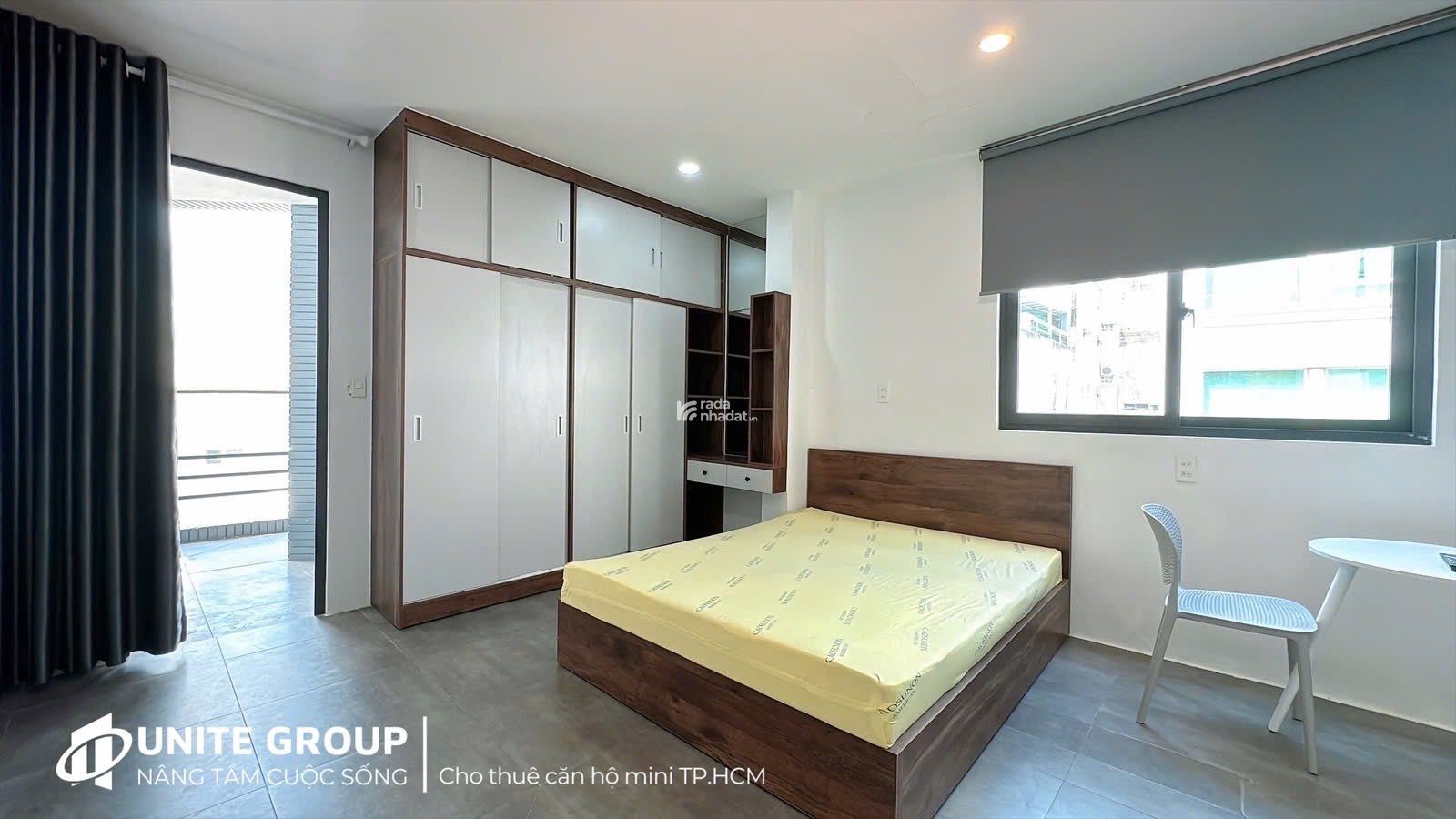 Cho Thuê Căn Hộ 1PN Ban Công Full Nội Thất Gần Hồ Con Rùa Quận 3