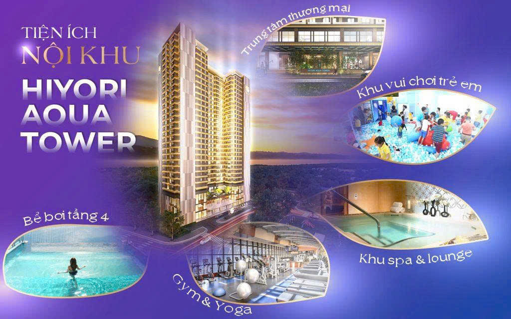 2PN HIYORI Aqua Tower - View biển Sơn Trà, bàn giao tiêu chuẩn Nhật, cách biển 300m