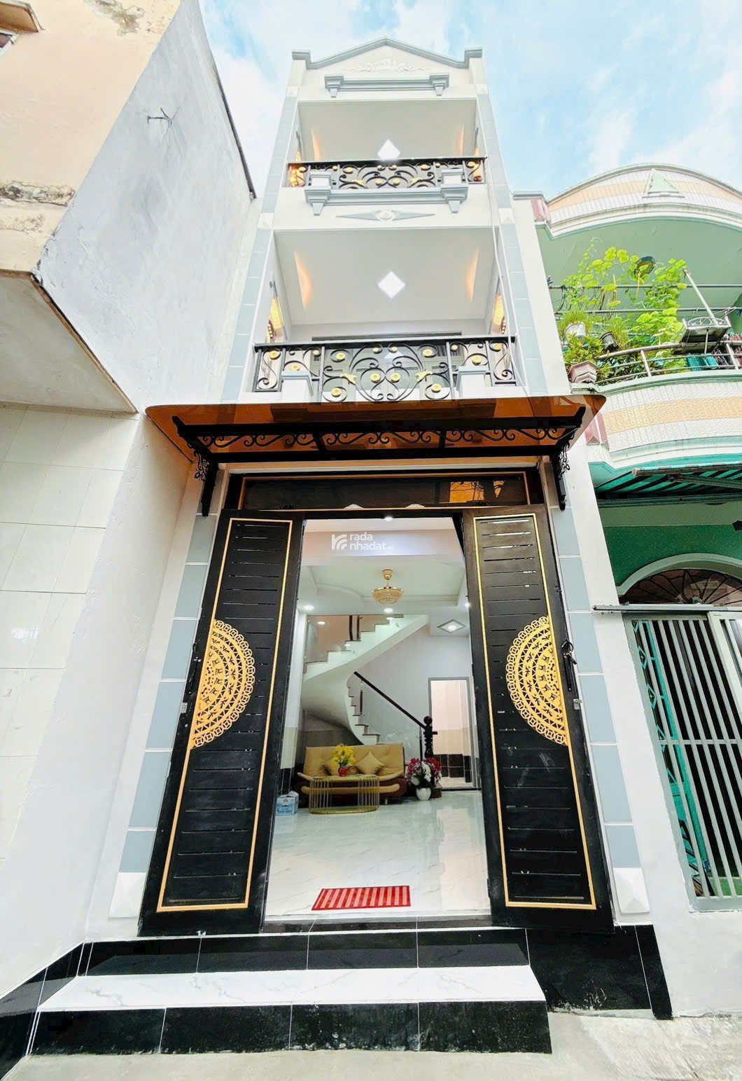 Nhà hẻm đường Bình Đông Quận 8. Nhà mới 3 Tầng - Giá nhỉnh hơn 4 tỷ. LH em Tú để xem nhà