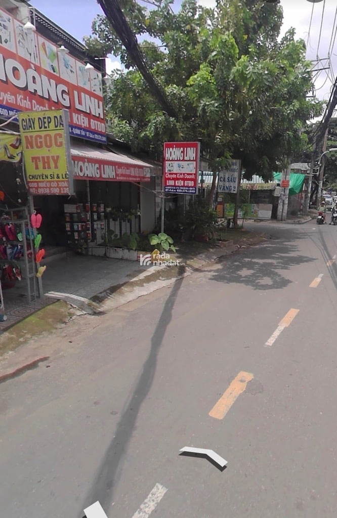 BÁN NHÀ MẶT TIỀN MIẾU GÒ XOÀI 61M2  5.7 TỶ KINH DOANH ĐỈNH GẦN TÂN PHÚ 