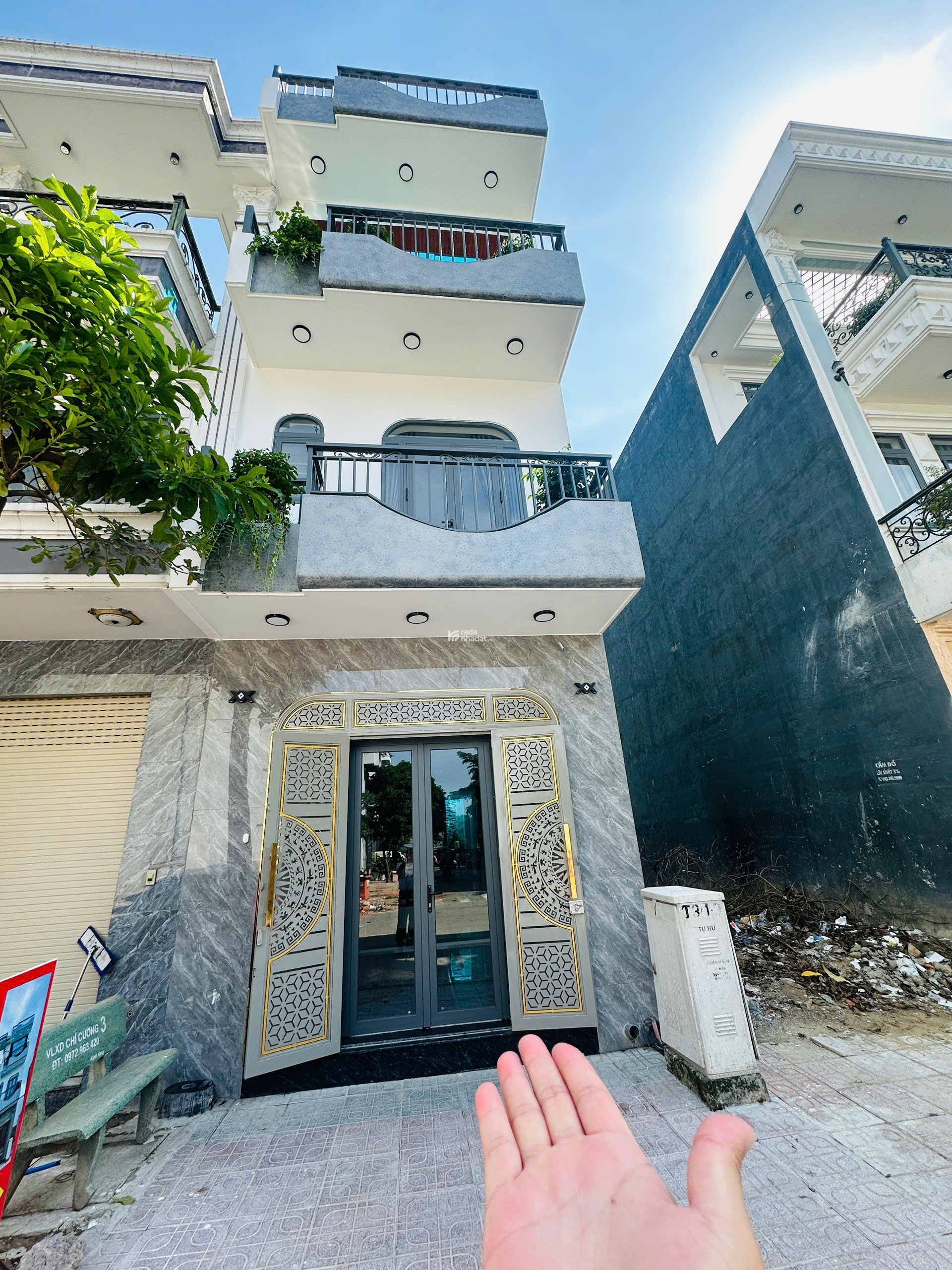 BÁN NHÀ PHỐ MẶT TIỀN ĐẸP NGAY NGÃ TƯ BÌNH CHUẨN CHỈ 66TR/M2 3 TẦNG , KINH DOANH ĐA NGHỀ 