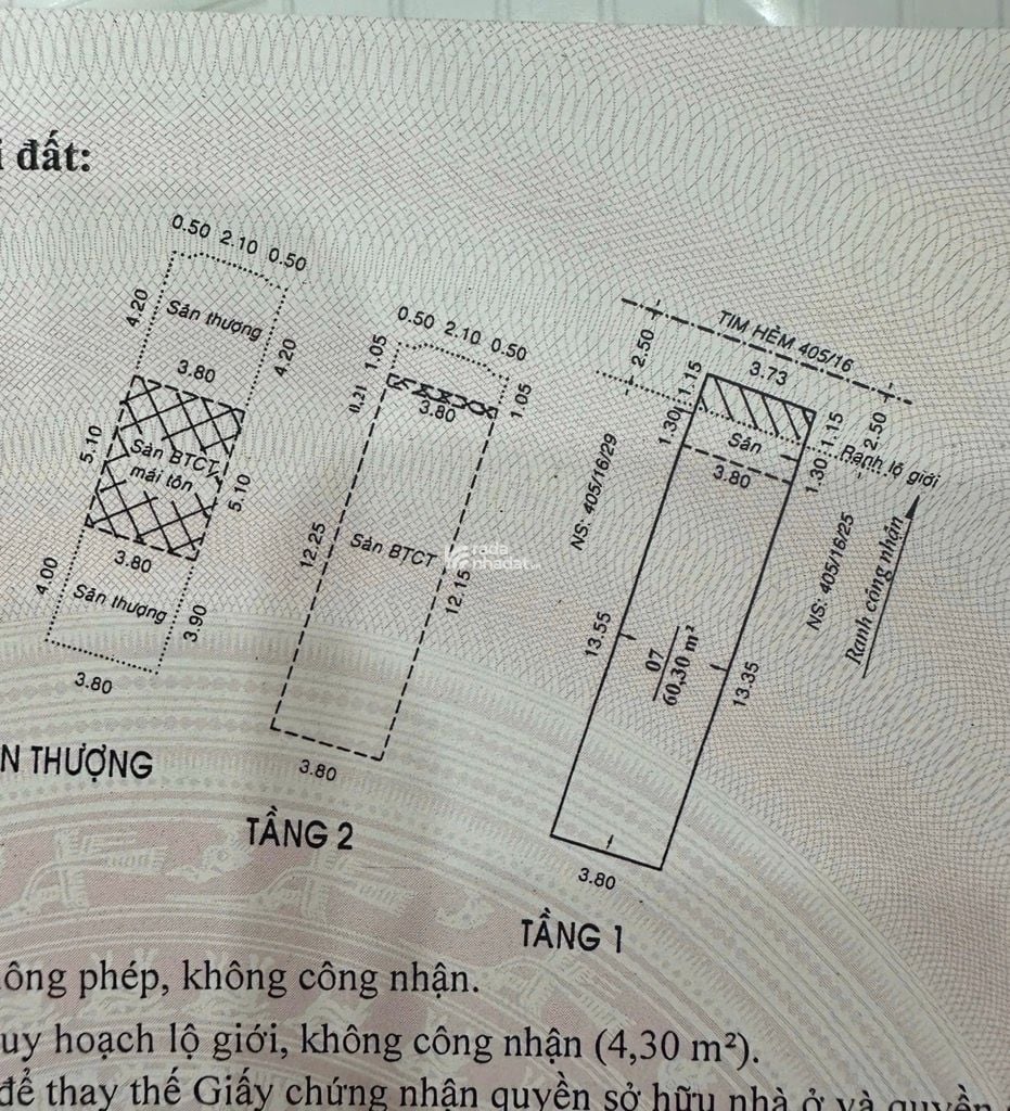 NGAY BA VÂN - HẼM NHỰA XE HƠI THÔNG - 56M2 VUÔNG A4 - NHÀ 3 TẦNG ĐẸP LUNG LINH MUA Ở NGAY - 8.9 TỶ