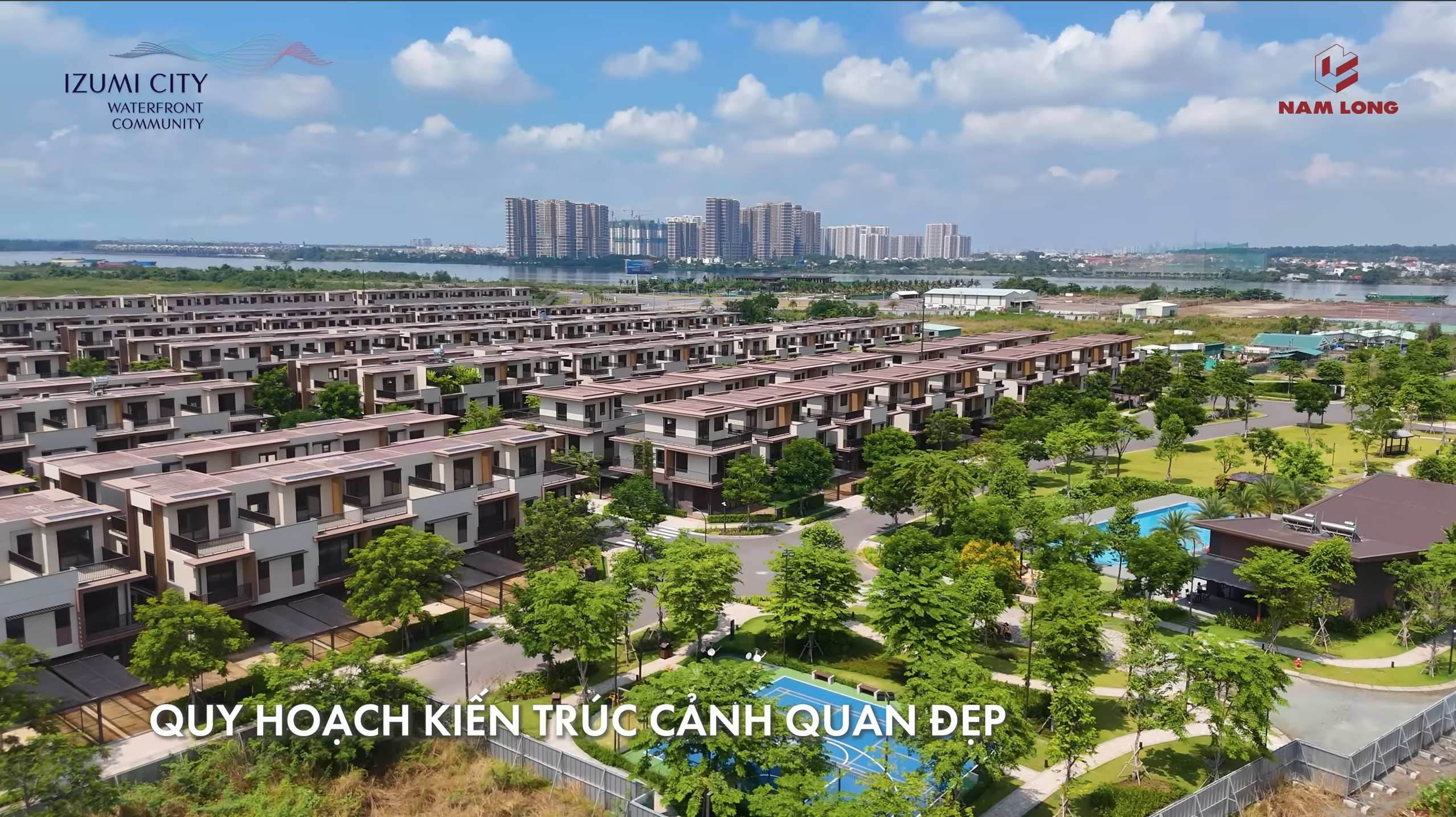 Nhà Phố Vườn Izumi City (170ha), Nguyễn Hữu Cảnh, ven sông Đồng Nai, 156m2 3 lầu giá 7.9 tỷ