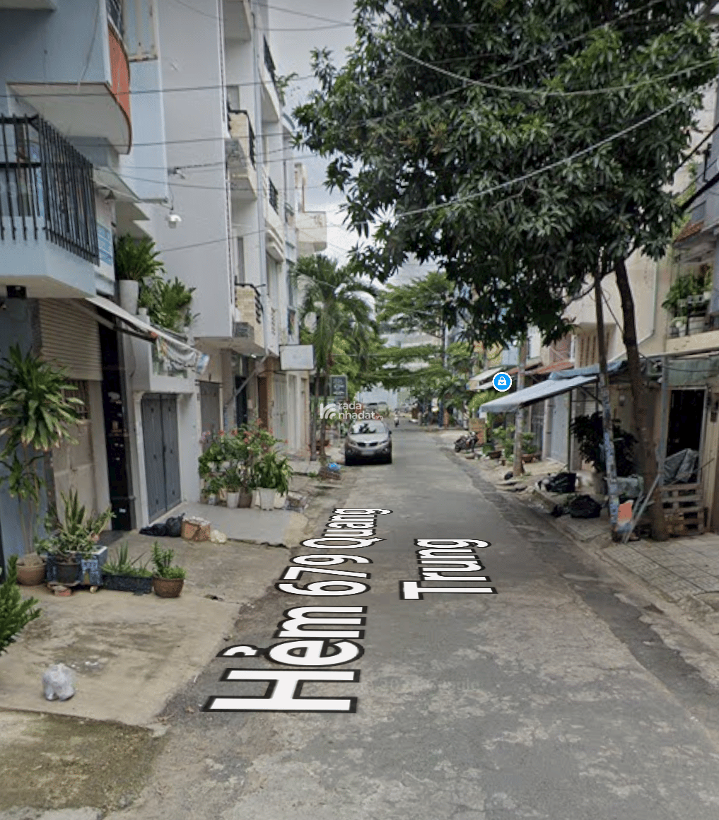 Bán nhà mặt tiền  Chợ hạnh thông tây p11 gò vấp vào 200m 679/97 quang trung ,giá 10ty