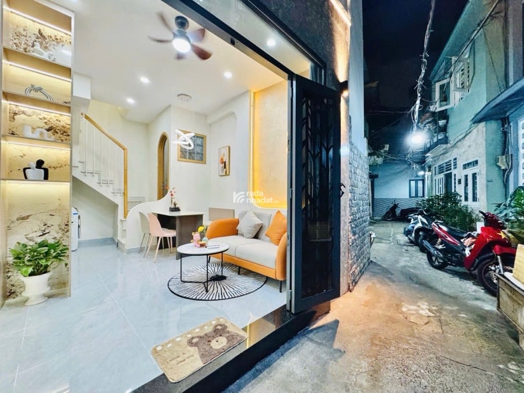 SÁT Q1. HẺM XE HƠI XÔ VIẾT NGHỆ TĨNH, BÌNH THẠNH, 2 TẦNG Ở NGAY, GIẢM 350TR CHỈ 3.59T 