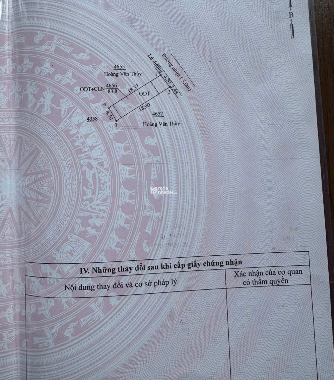 Đất thổ cư siêu đẹp 84m2 đường Lê Văn Tách Tương Bình Hiệp gần BV Hoàn Mỹ Bình Dương