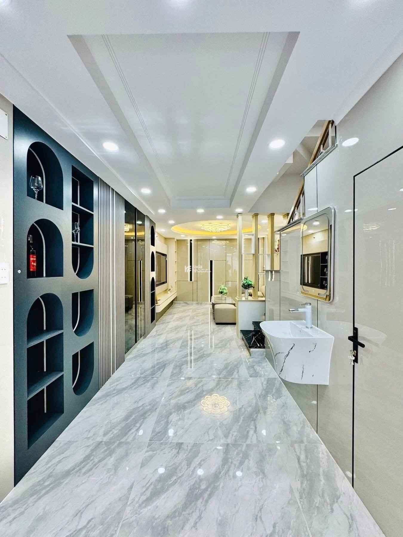 NHÀ ĐẸP 4 TẦNG – HẺM XE HƠI 5M – BÙI QUANG LÀ, P.AN HỘI TÂY, GÒ VẤP – CHỈ 6.9 TỶ TL