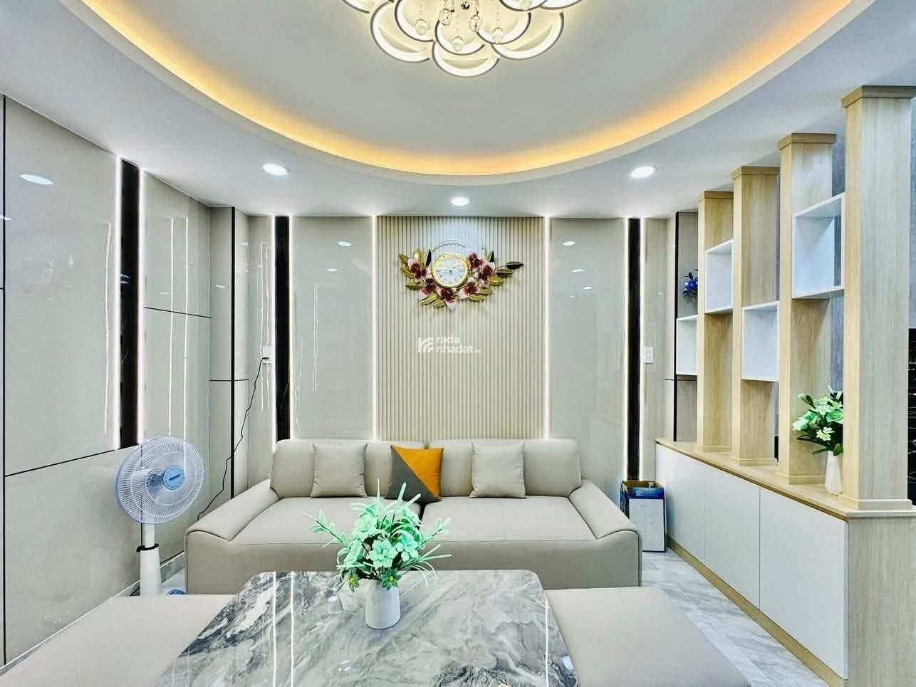 NHÀ ĐẸP 4 TẦNG – HẺM XE HƠI 5M – BÙI QUANG LÀ, P.AN HỘI TÂY, GÒ VẤP – CHỈ 6.9 TỶ TL