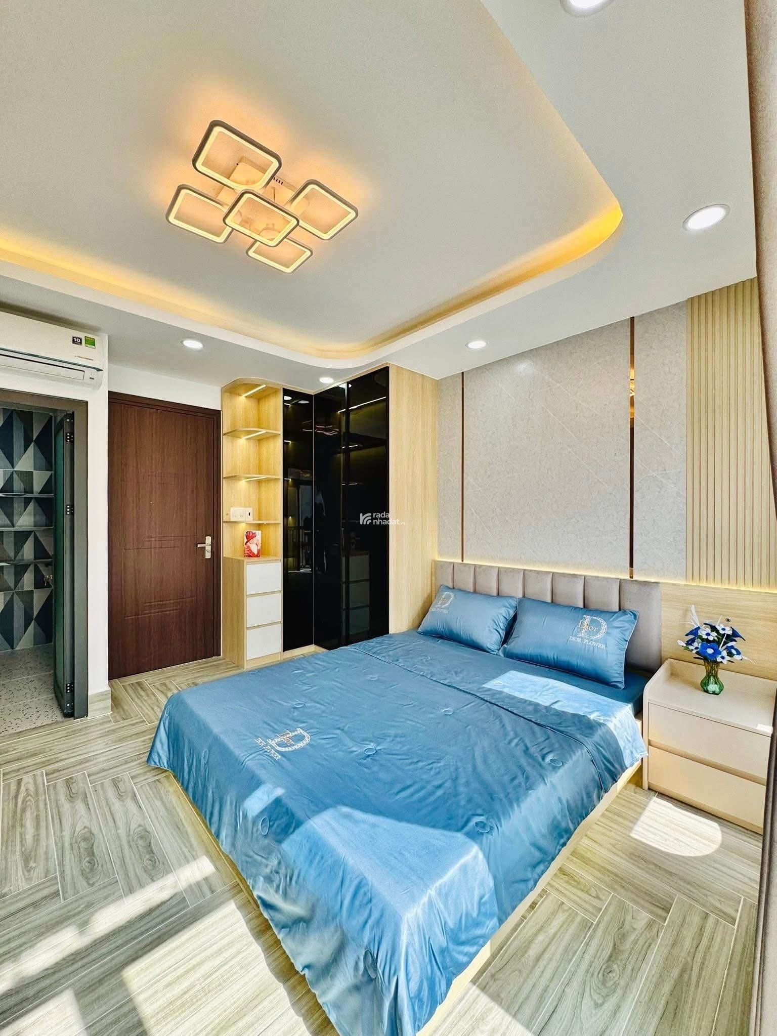 NHÀ ĐẸP 4 TẦNG – HẺM XE HƠI 5M – BÙI QUANG LÀ, P.AN HỘI TÂY, GÒ VẤP – CHỈ 6.9 TỶ TL