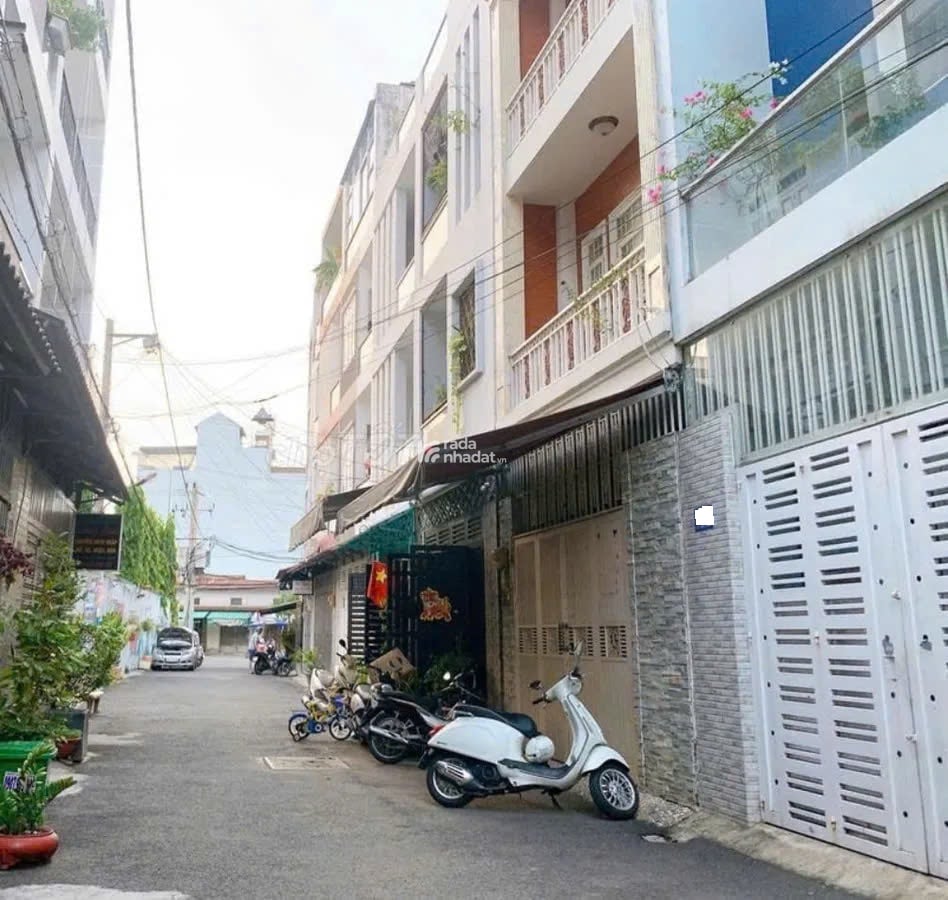 Nhà 4 tầng Hẻm 8m Đỗ Thừa Luông, Vừa Ở Vừa Làm Văn Phòng