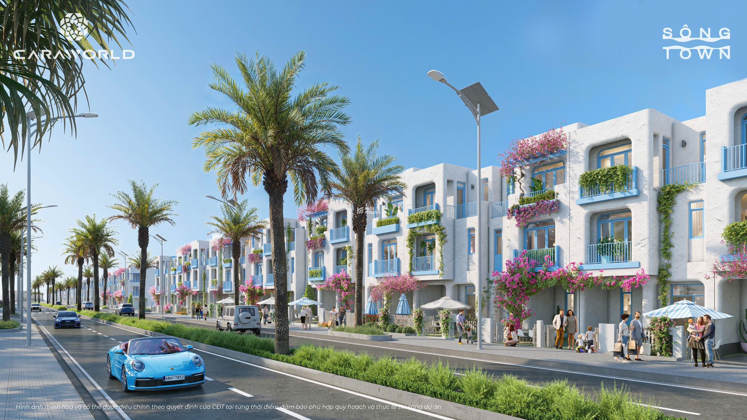 Nhà phố biển "Sông Town" ven biển - sở hữu lâu dài - tổng chiết khấu 23,8% và 500 triệu