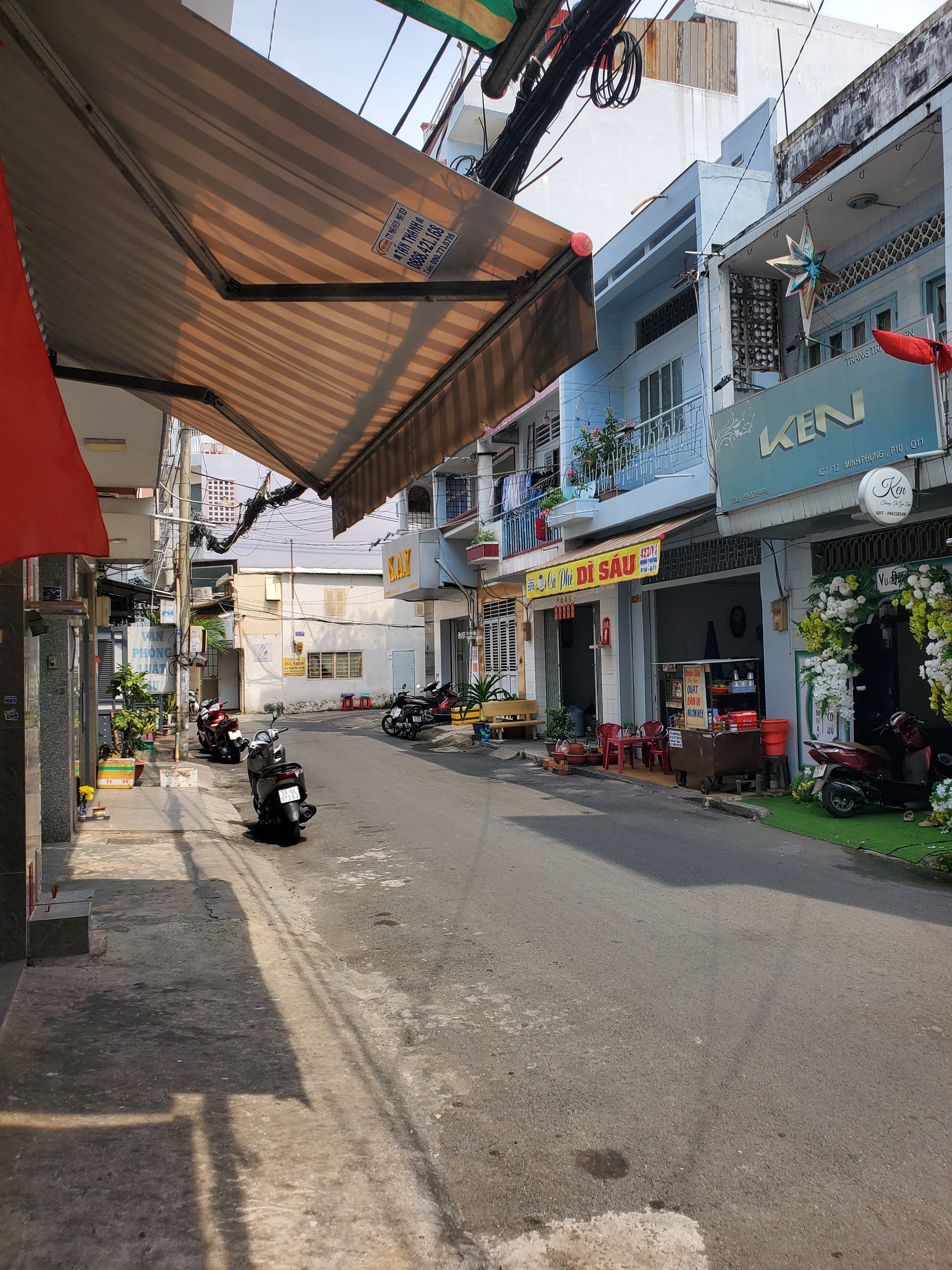 Nhà Mặt Tiền hẻm 427 Minh Phụng Quận 11 cần bán