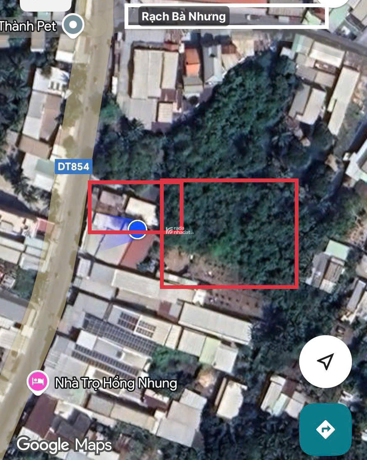 Bán 1000m2 đất sát chợ Cái Tàu Hạ