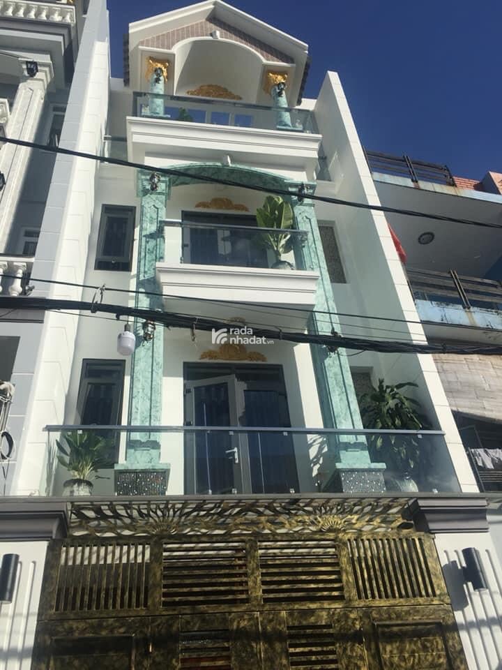 Bán nhà 4 tầng HXH đường Quang Trung, P8, Gò Vấp. DT 4.7x15m Giá 6.5 tỷ 
