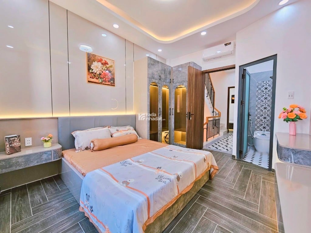 4 TẦNG  - FULL NỘI THẤT - HẺM XE HƠI - ĐƯỜNG SỐ 3 -P.8- GÒ VẤP-DT: 40M2- CHỈ 6.25 TỶ