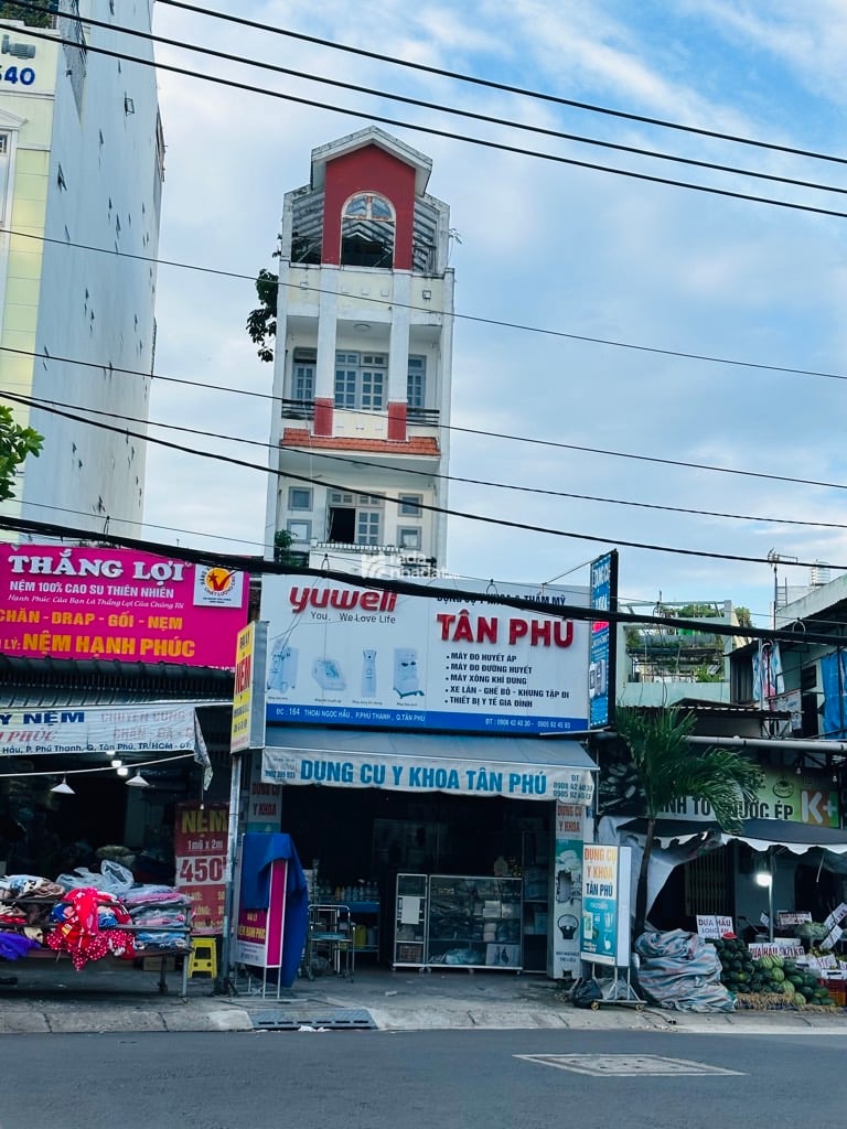 MẶT TIỀN VIP THOẠI NGỌC HẦU, TÂN PHÚ, CHUẨN 120M2 HIẾM CÓ. GIẢM 550TR CHỈ CÒN 14.99T