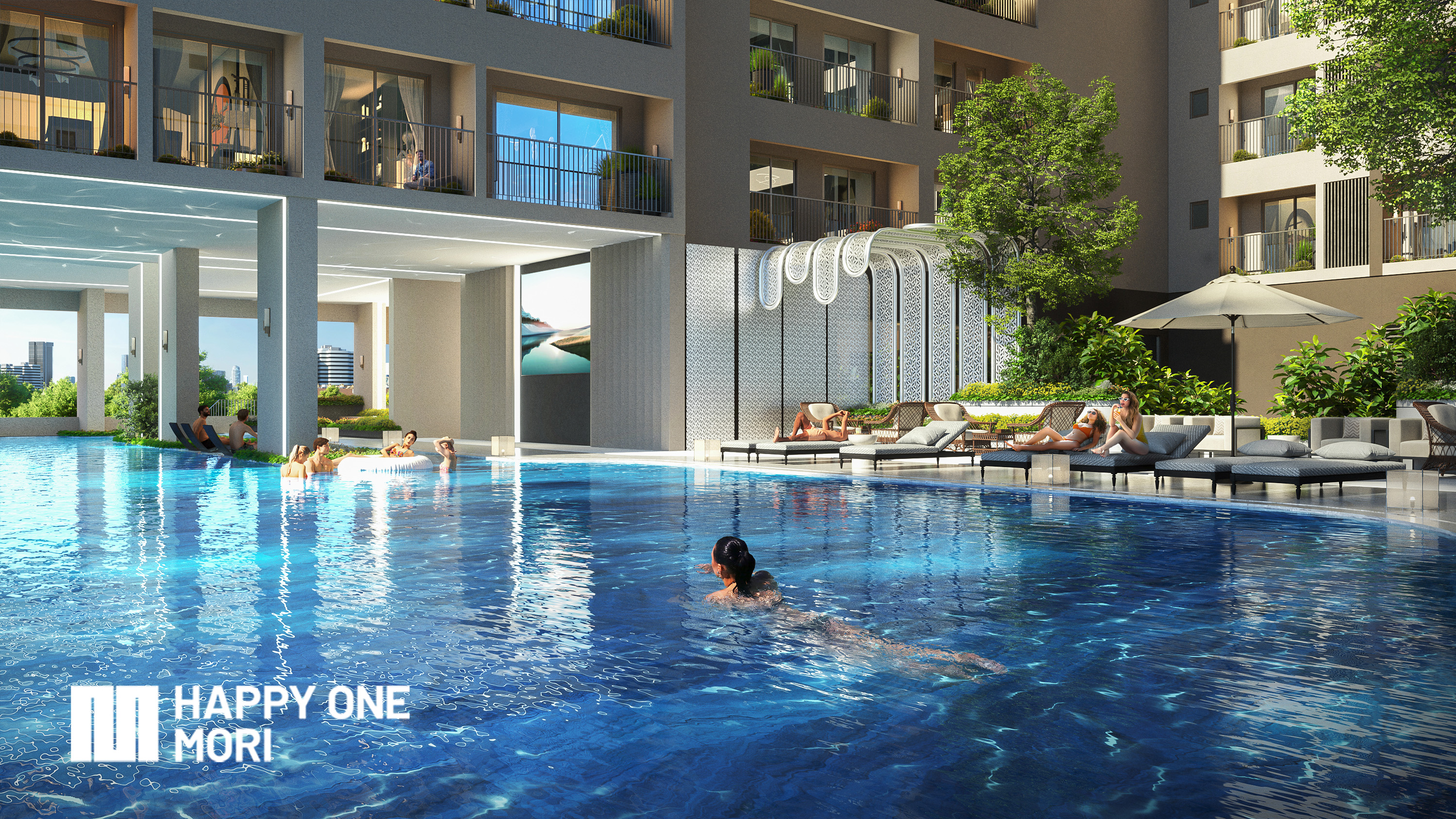 [Giá gốc CĐT] Bán căn hộ 2pn, dt: 68m2 giá từ 3,1 tỷ  chiết khấu 4% - Happy One Mori