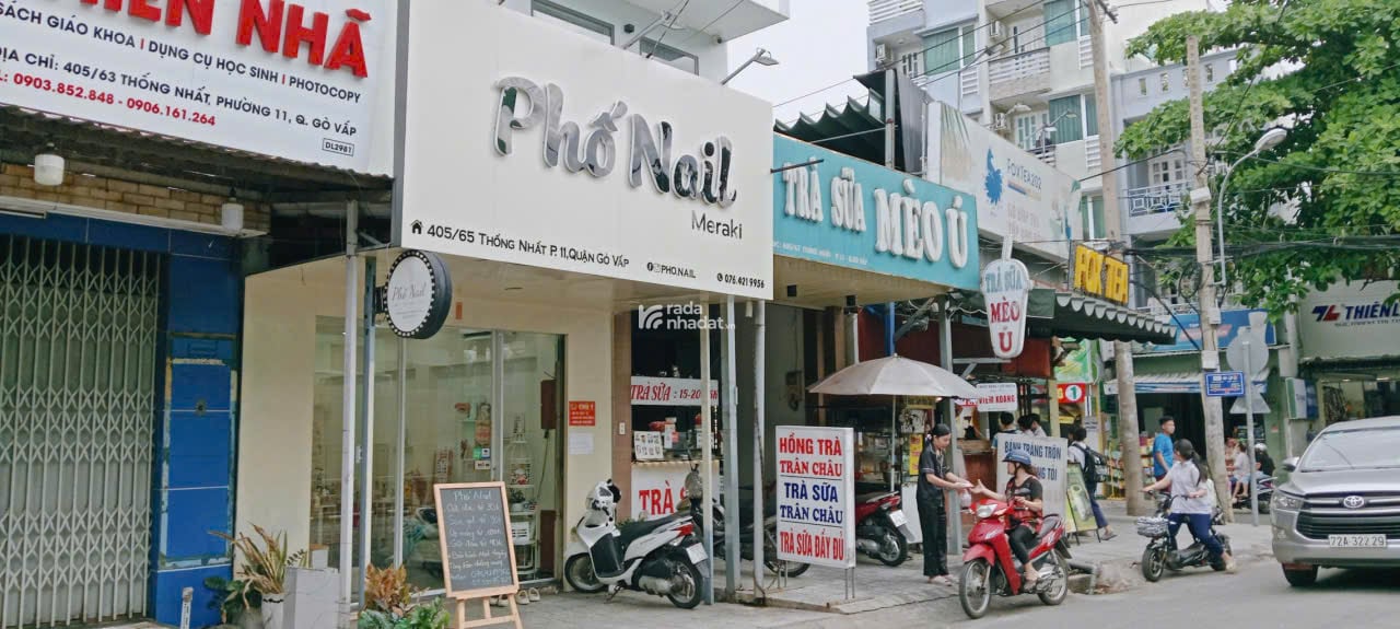 Mặt tiền nhánh đường Thống Nhất  P11  Gò Vấp  Ngay trường Nguyễn Du  4x15m  Giá 11 tỷ