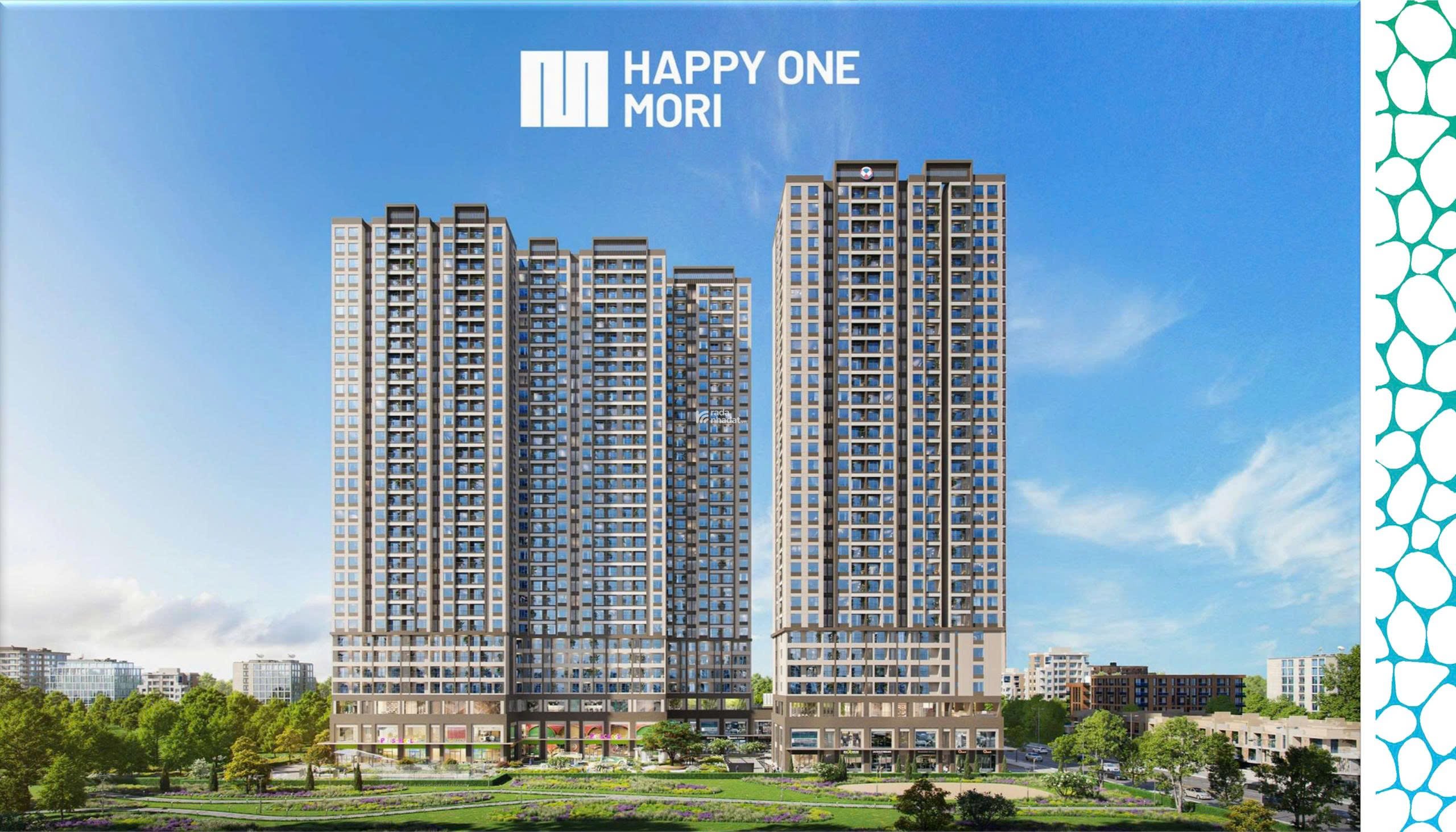 HAPPY ONE MORI, View Sân Golf, gần TTTM AEON, giá tốt đầu tư