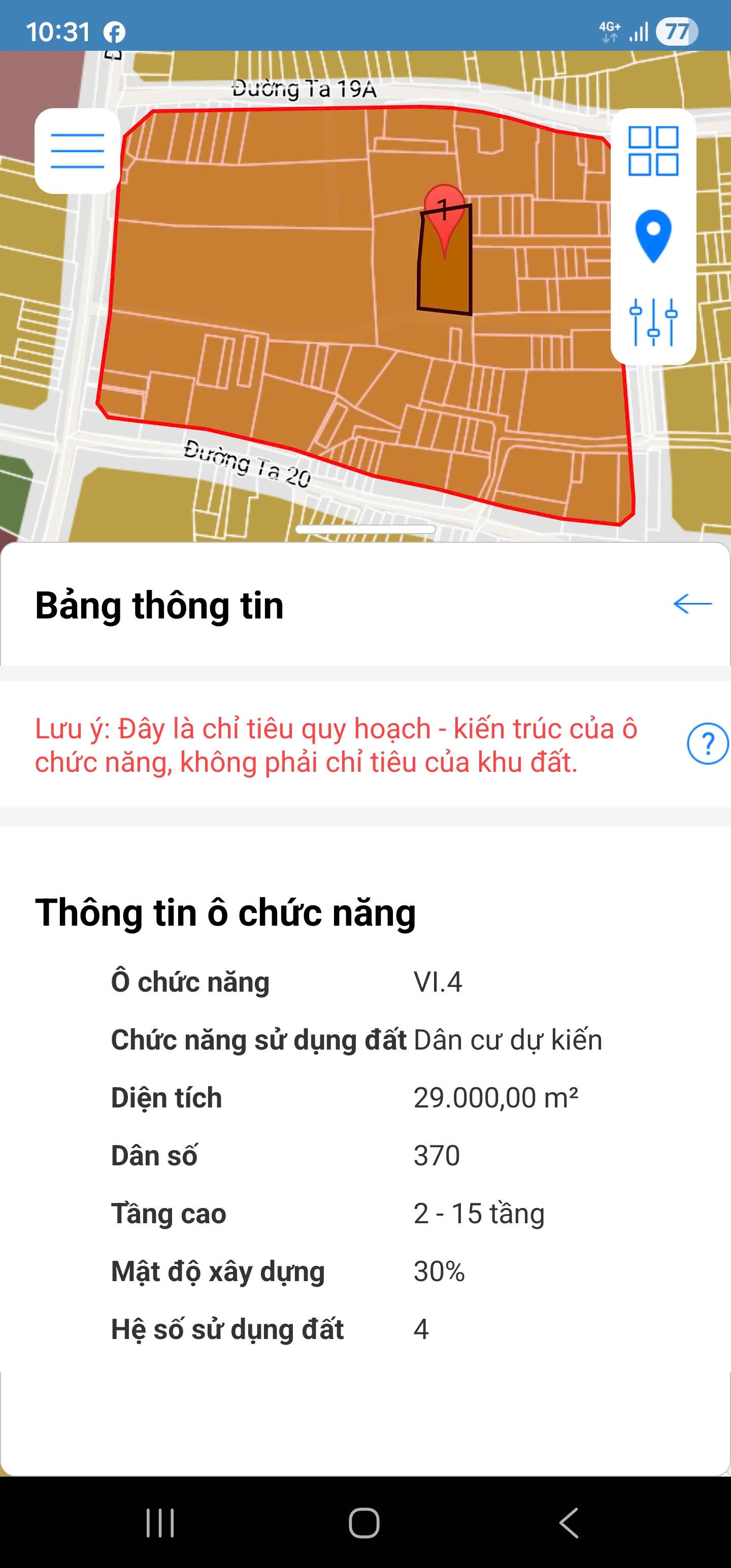 ĐẤT THỔ CƯ TA20, THỚI AN, Q12 4X15M ĐƯỜNG OTO, HỆ SỐ 3.5 4.X TỶ