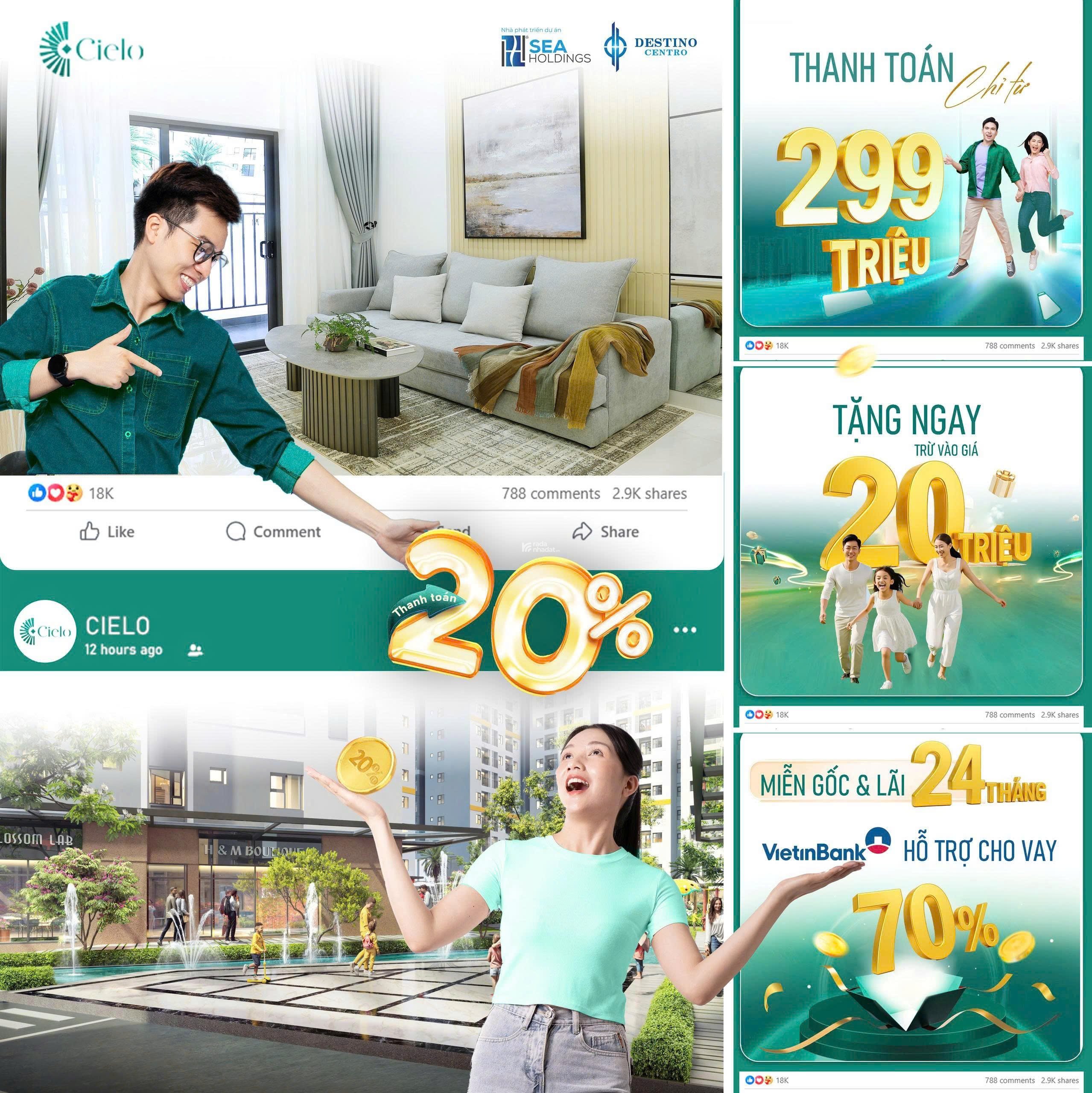 CĂN HỘ ĐẦU TƯ PHÁP LÝ RÕ RÀNG, GIÁ CHỈ TỪ HƠN 1 TỶ