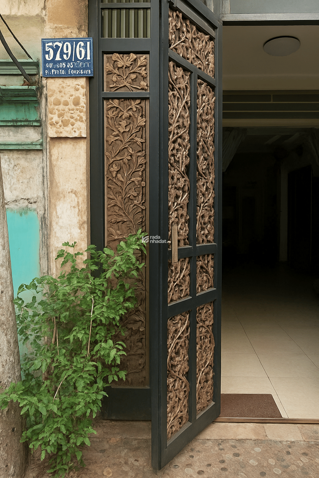 Bán nhà 4 tầng - 44m2 - hẻm thông - Chợ Hạnh Thông Tây - Quang Trung - Gò Vấp - nhỉnh 4 tỷ