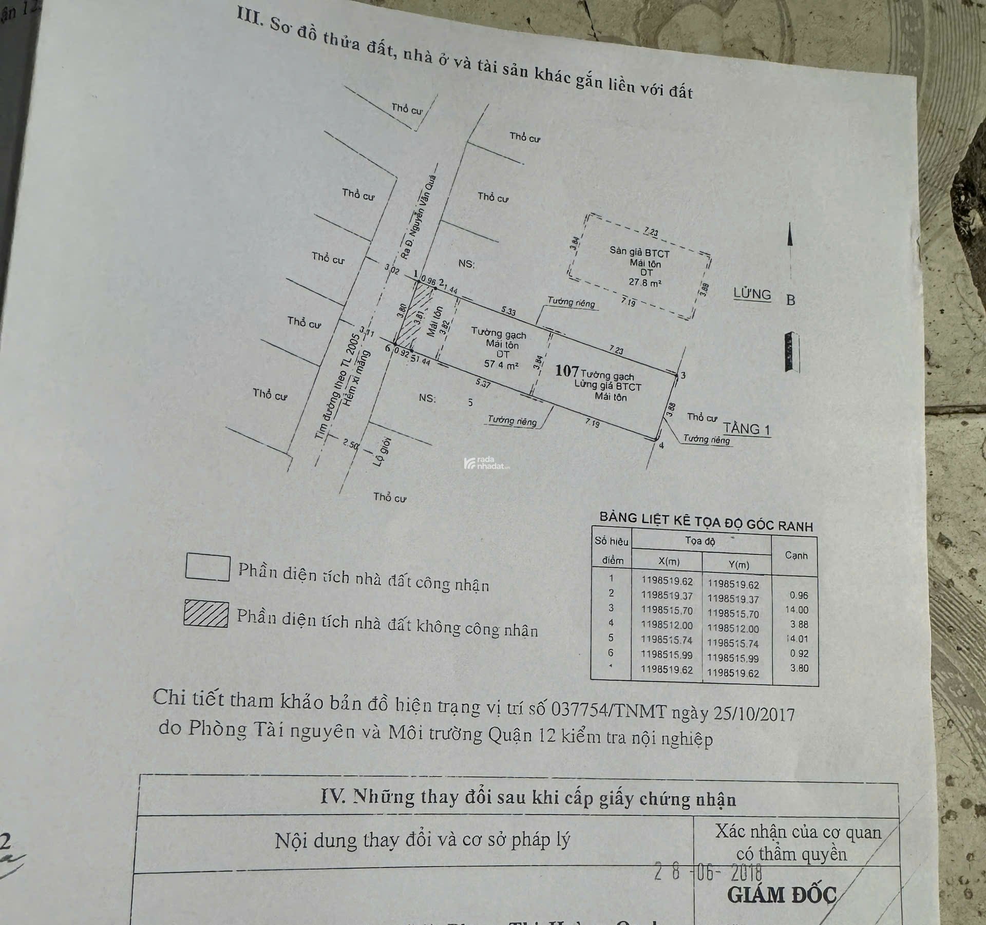 BÁN NHÀ ĐƯỜNG ĐÔNG HƯNG THUẬN 6, GẦN KDC AN SƯƠNG, 3,8x15m