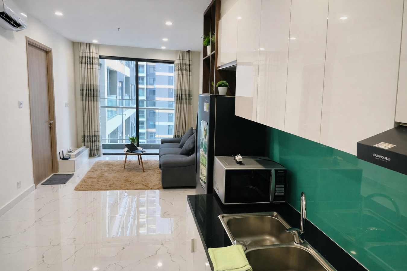 Giá 3,85Tỷ sở hữu 2PN 61,40m2 tại BS7, The Beverly Solari
